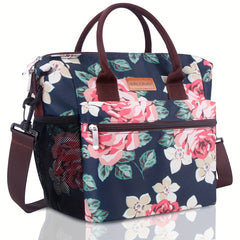 Floral Insulation Bag for Outdoors