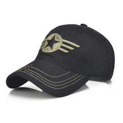 Camouflage Baseball Cap Embroidered for Outdoor Style