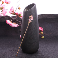 Vintage Alloy Hairpin Flower Branch Hair Stick Hair Accessories