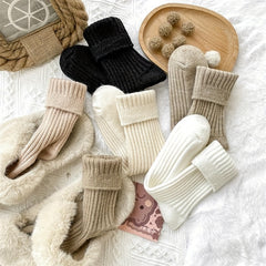 6 Pairs Comfy & Breathable All Match Women's Socks Stockings