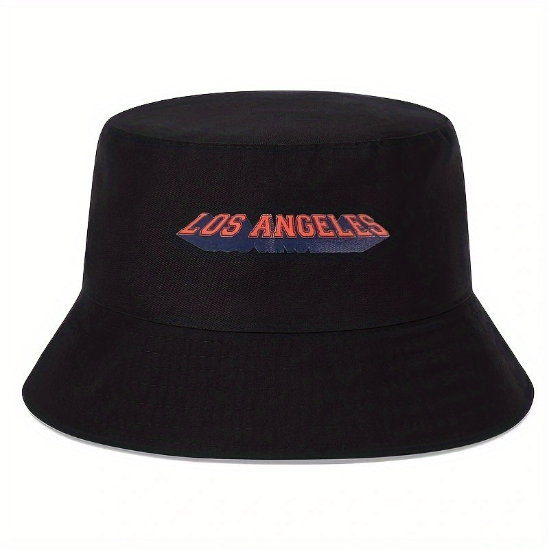 LOS ANGLES Bucket Hat Lightweight Fisherman Cap For Women Men
