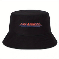 LOS ANGLES Bucket Hat Lightweight Fisherman Cap For Women Men