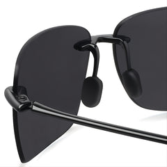JULI Tr90 Rimless Sports Sunglasses for Men and Women - MJ8009 B