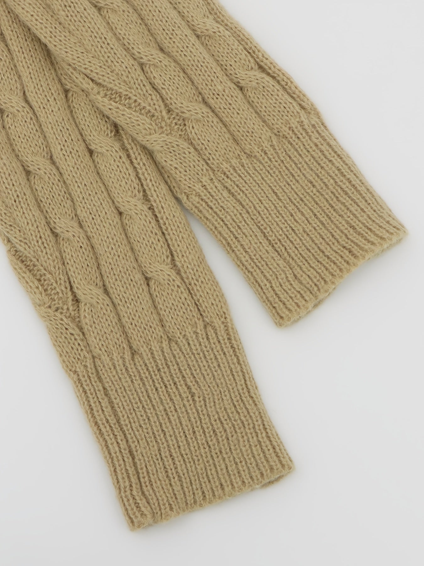 Casual Sweater & Skirt Set Round Neck Crop Sweater & Skirt Outfits
