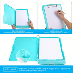 Nursing 8.5x11 Clipboards With Storage: High Capacity Clip Boards With Storage