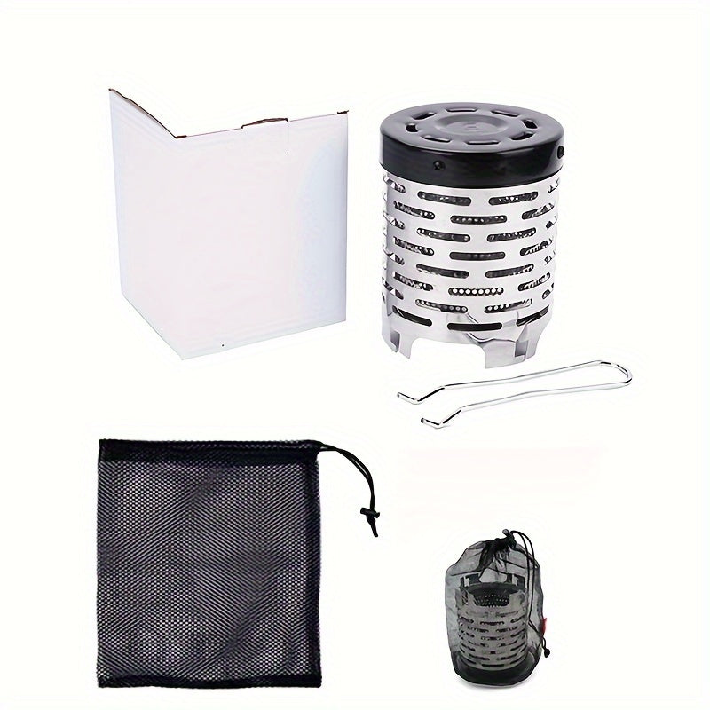 Stainless Steel Windproof Windshield for Outdoor Camping Heater