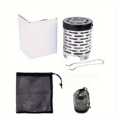 Stainless Steel Windproof Windshield for Outdoor Camping Heater