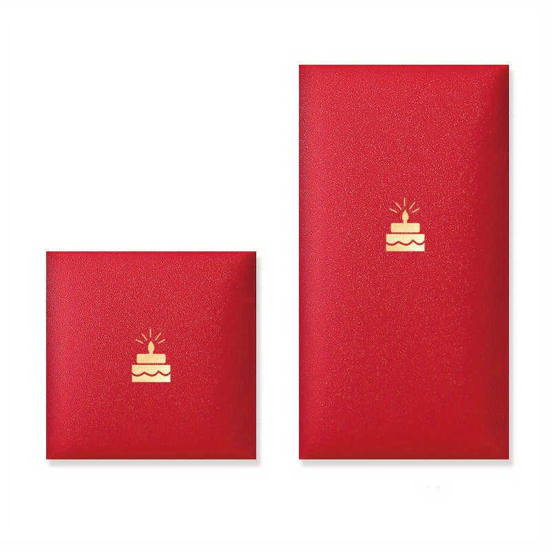 2pcs Red Envelope Wedding Birthday Party Lucky Money Pack