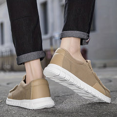 Men's Slip On Canvas Shoes for Walking Jogging