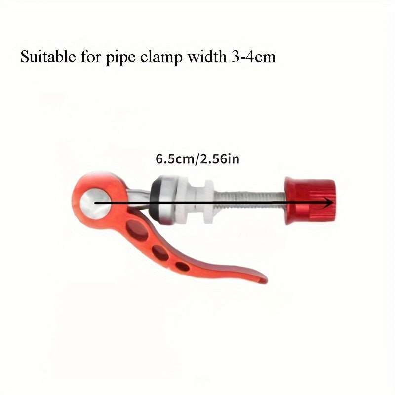 MTB Seat Post Quick Release Lever & Clamp - Adjust Bike Seat Height