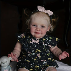 Realistic Zoel Reborn Doll with Hand Rooted Hair and Visible Veins