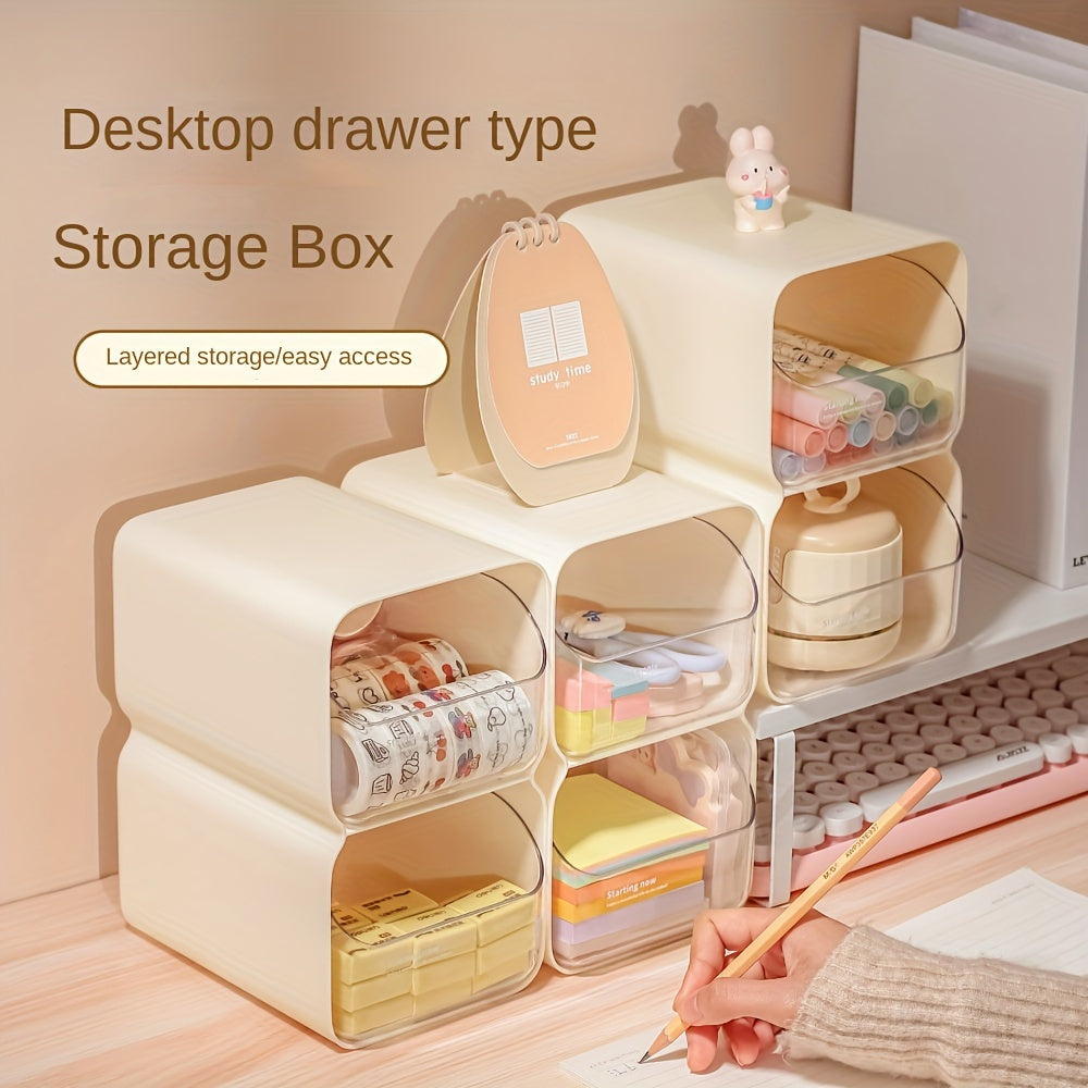 Desktop File Storage Shelf Office Supplies Storage Rack