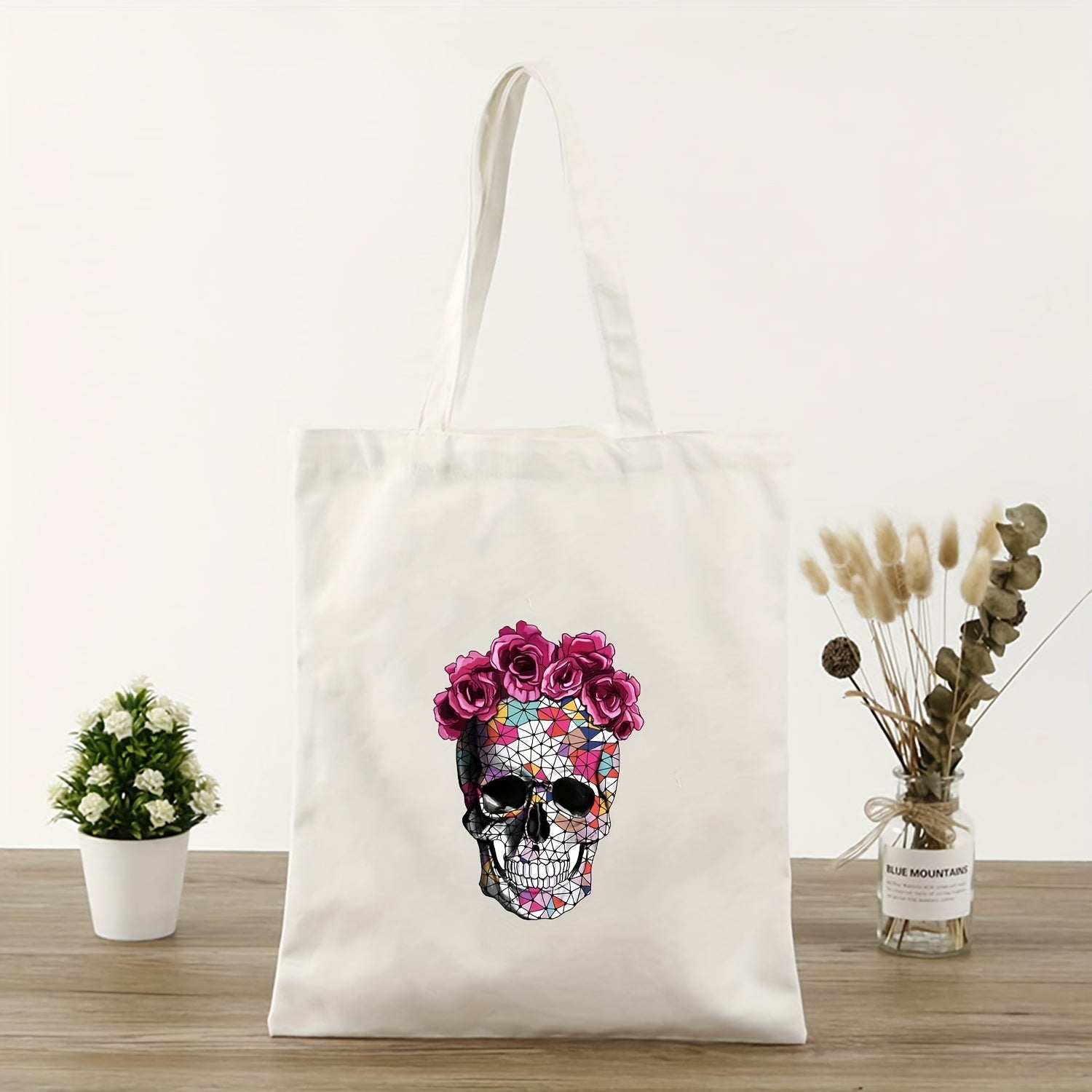 2pcs Halloween Iron On Transfers Skull Pattern DIY Decals Heat Transfer Stickers