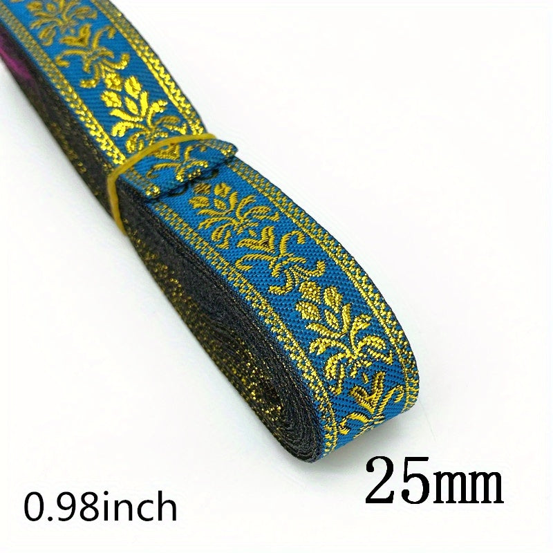 Vintage Ethnic Embroidery Ribbon Boho Lace Trim DIY Sewing Accessories