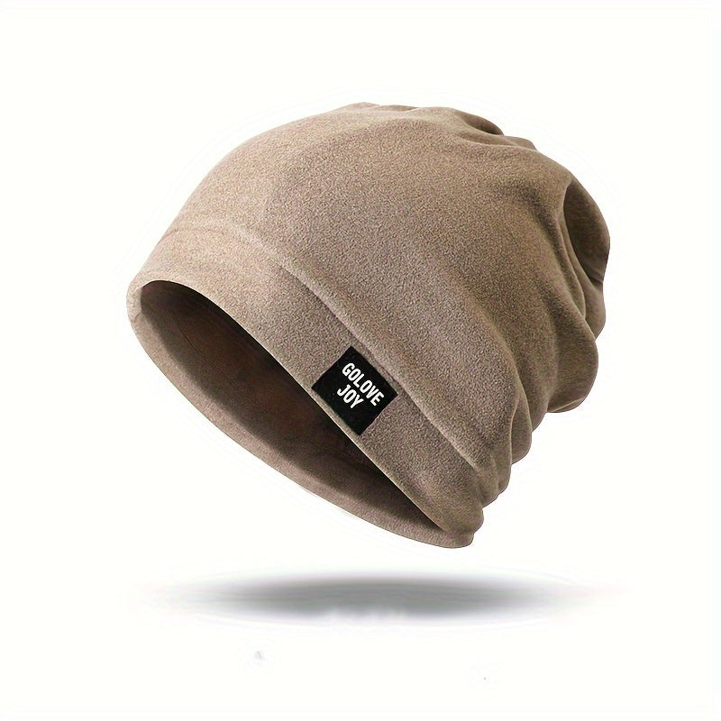 Men's Winter Hat Scarf Set for Outdoor Sports