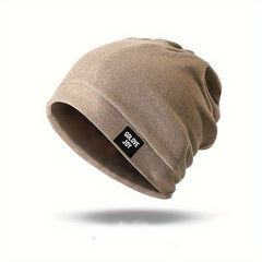 Men's Winter Hat Scarf Set for Outdoor Sports