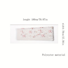 Bird Snowflake Print Scarf Warm Long Shawl for Women