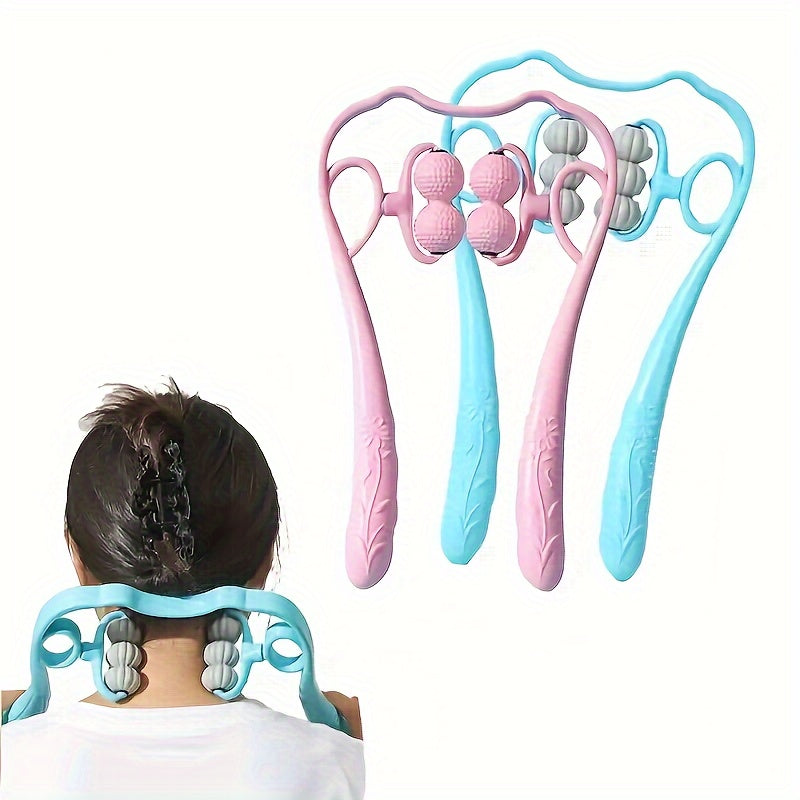Handheld Neck Massager 6 Balls For Body Massage Tool