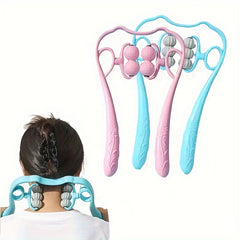 Handheld Neck Massager 6 Balls For Body Massage Tool
