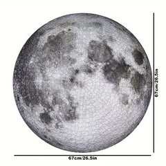 1000pcs Space & Moon Jigsaw Puzzle for Adults High Definition Matte Finish