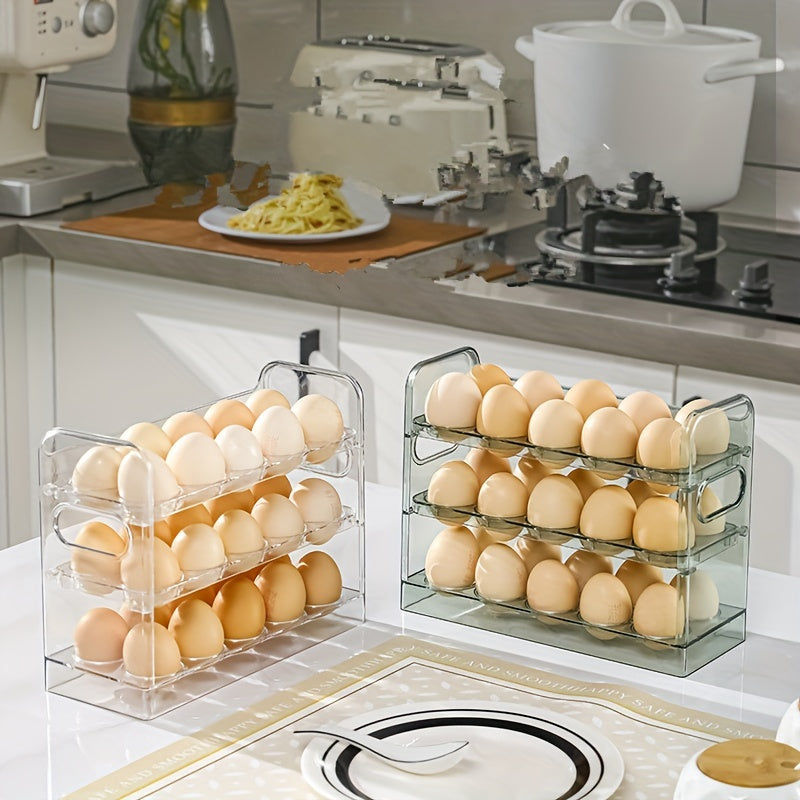 3 Layer Large Capacity Egg Storage Box for Home and Outdoor