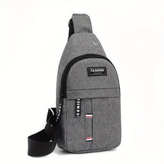 Large Capacity Outdoor Travel Messenger Bag Lightweight Chest Bag
