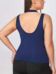 Halter Neck Tank Top for Women