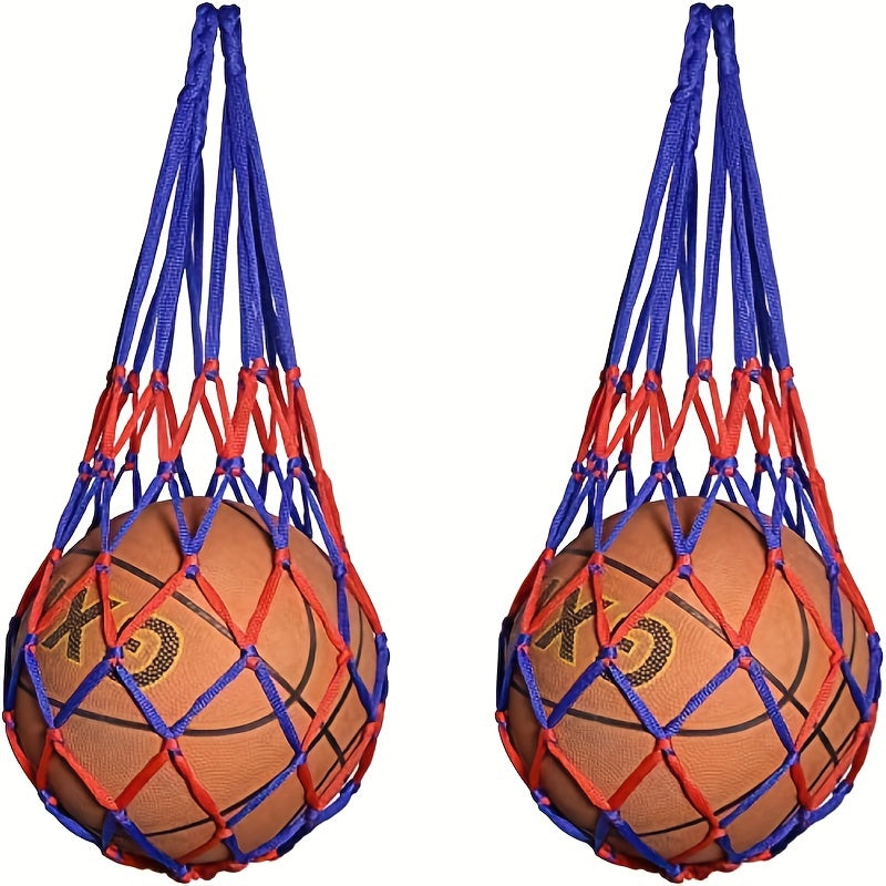 2pcs Ball Carrier Net Bag for Football Basketball Volleyball