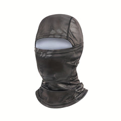 Camouflage Full Face Balaclava Fleece Mask for Outdoor Sports