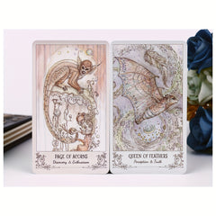 Large Size Tarot Cards 78 Tarot Cards With Booklet Fortune Telling Games