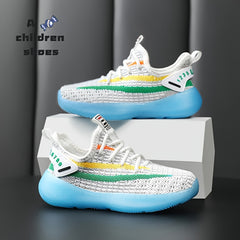 Boys Lightweight Woven Sneakers for Spring & Autumn