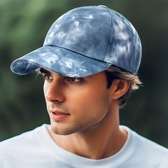 Unisex Tie Dye Baseball Cap Adjustable Relaxed Fit