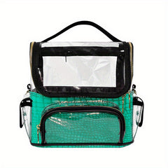 Clear Waterproof Makeup Artist Travel Case Cosmetic Bag