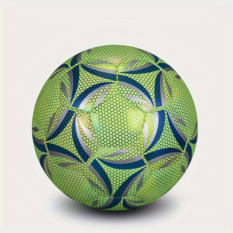 Reflective Soccer Ball, No 5, Competition & Training, Wear Resistant