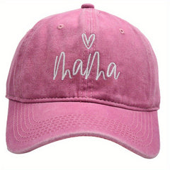 Mama Embroidery Baseball Cap Sun Hat Lightweight Distressed Sun Hats for Women
