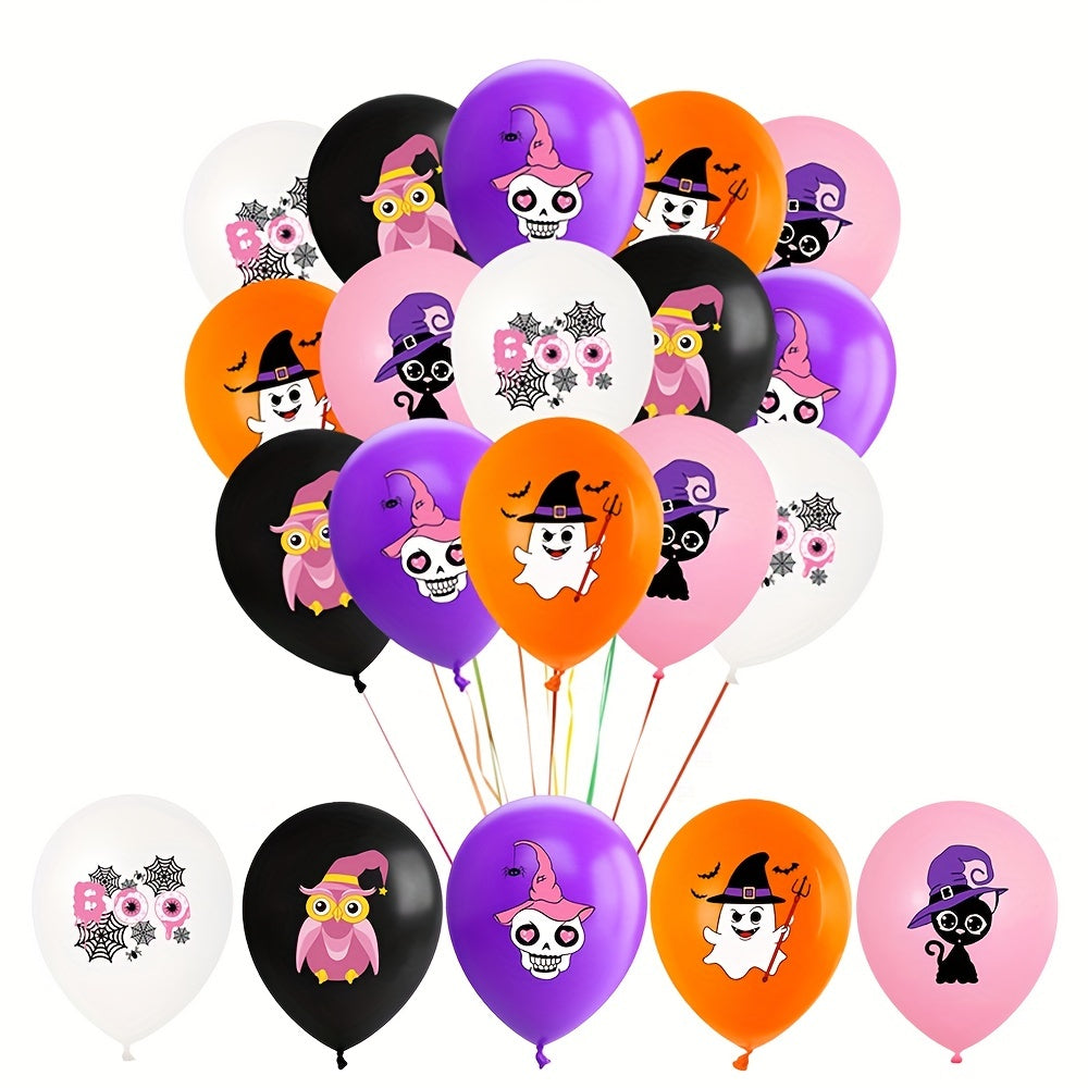 15pcs Halloween Party Decoration Balloons Cartoon 30 48 cm Balloons