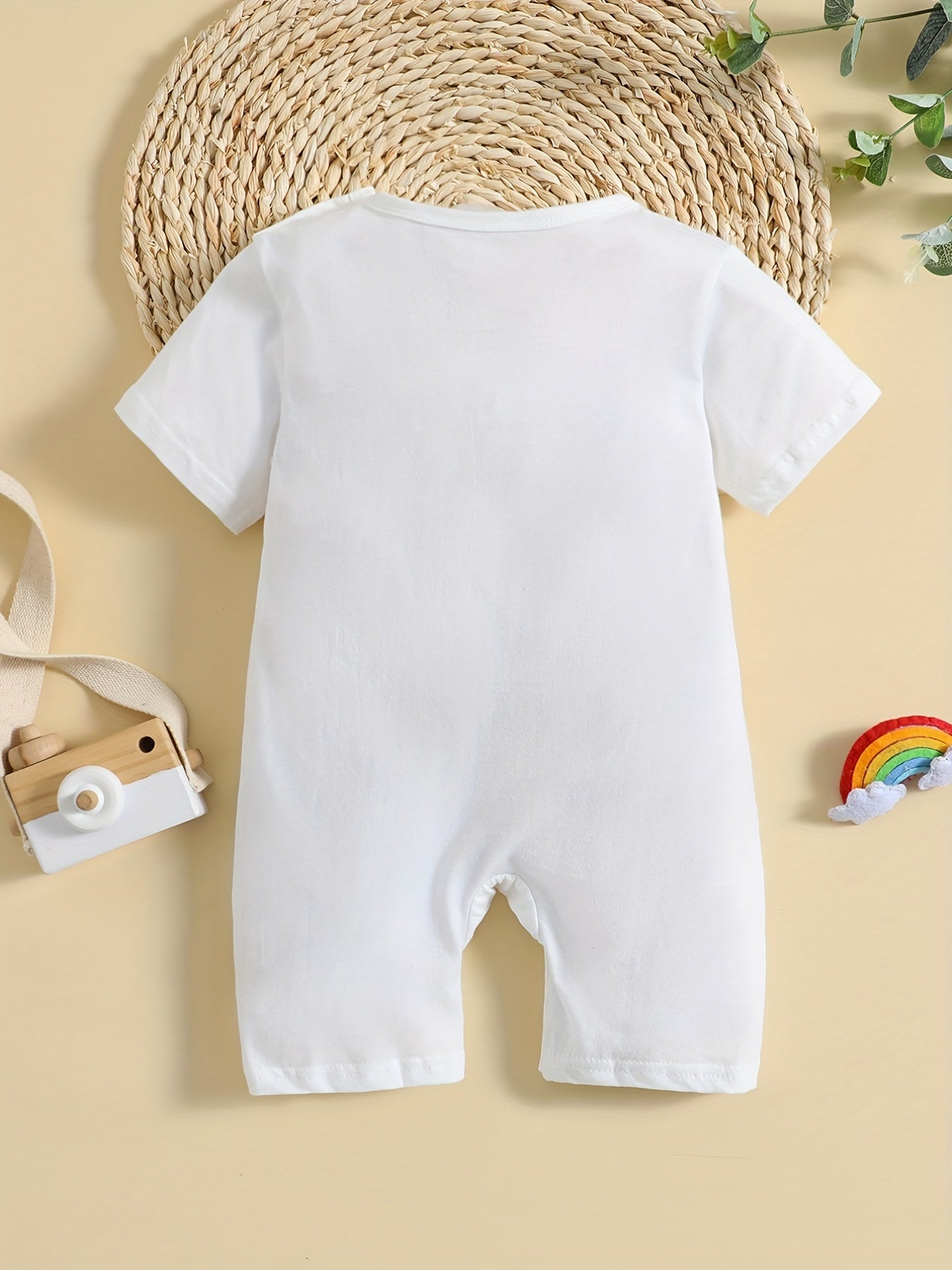 Newborn Baby Jumpsuit I LOVE MAMA Cotton Romper