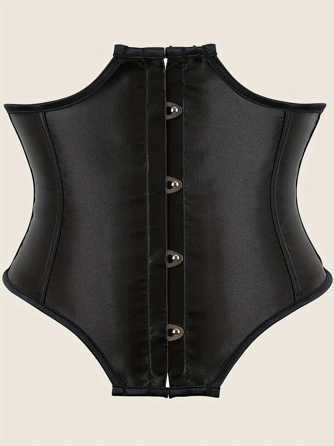 Strapless Corset Bustier Lace Up Body Shaper Women's Lingerie