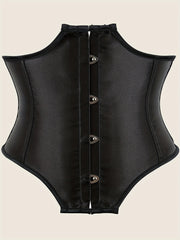 Strapless Corset Bustier Lace Up Body Shaper Women's Lingerie