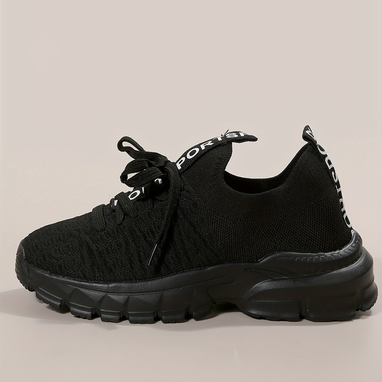 Women's Breathable Lace-Up Sports Shoes