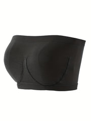 Seamless Non Padded Sporty Bandeau Bra
