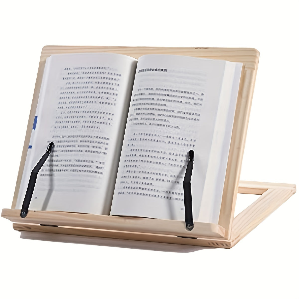 Wooden Four-Speed Adjustable Reading Rack Laptop Holder