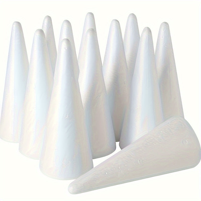 5pcs Foam Tree Cones for DIY Arts and Crafts Projects