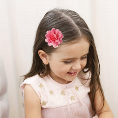 32pcs Colorful Flower Hair Clips & Hair Comb Accessories Set for Girls