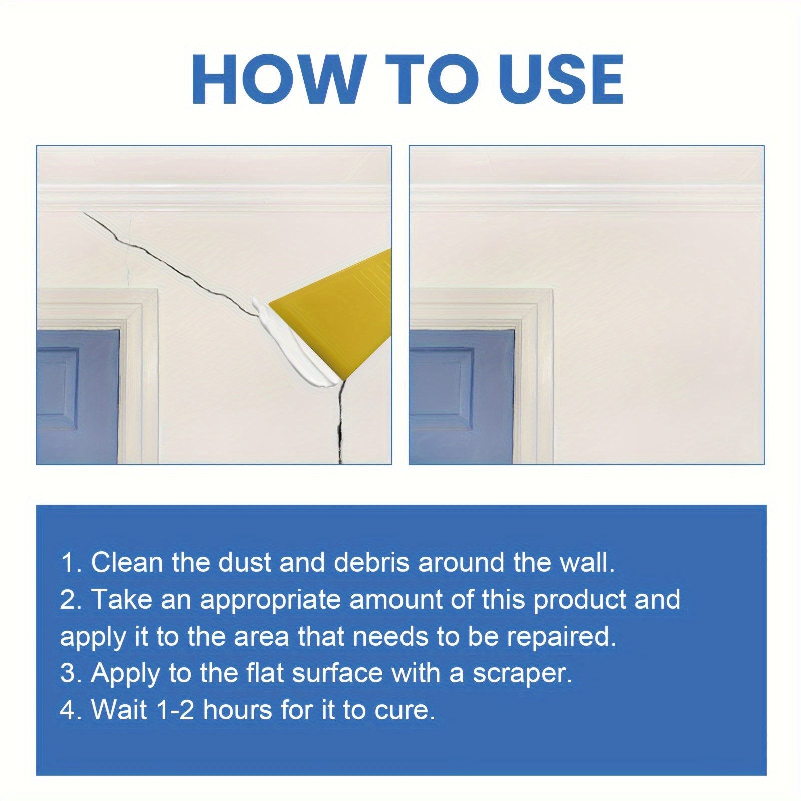 100G Wall Repair Agent for Covering Stains and Wall Crack Repair