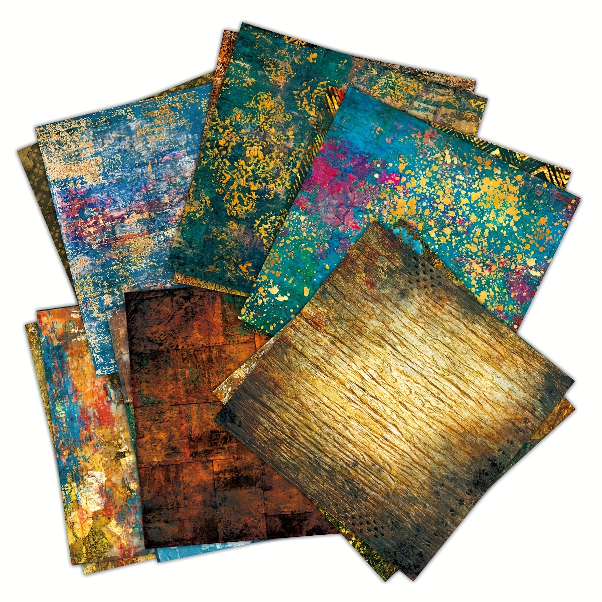Origami Paper Scrapbook Pad 6x6 24 Sheets Single Sided Colored Patterned Paper