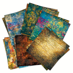 Origami Paper Scrapbook Pad 6x6 24 Sheets Single Sided Colored Patterned Paper