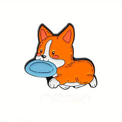 Cute Puppy Brooch Pin for Girls