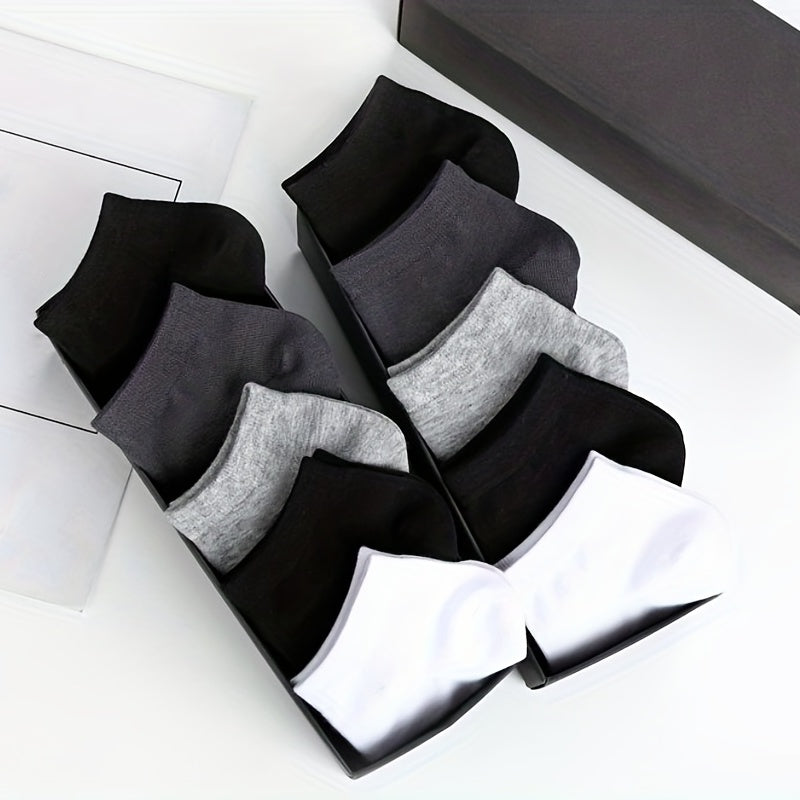 Women's Solid Ankle Socks Soft & Lightweight Sports Stockings