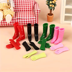 Colorful Rubber Gloves & Boots Set: Ideal Gift for Hobbyists